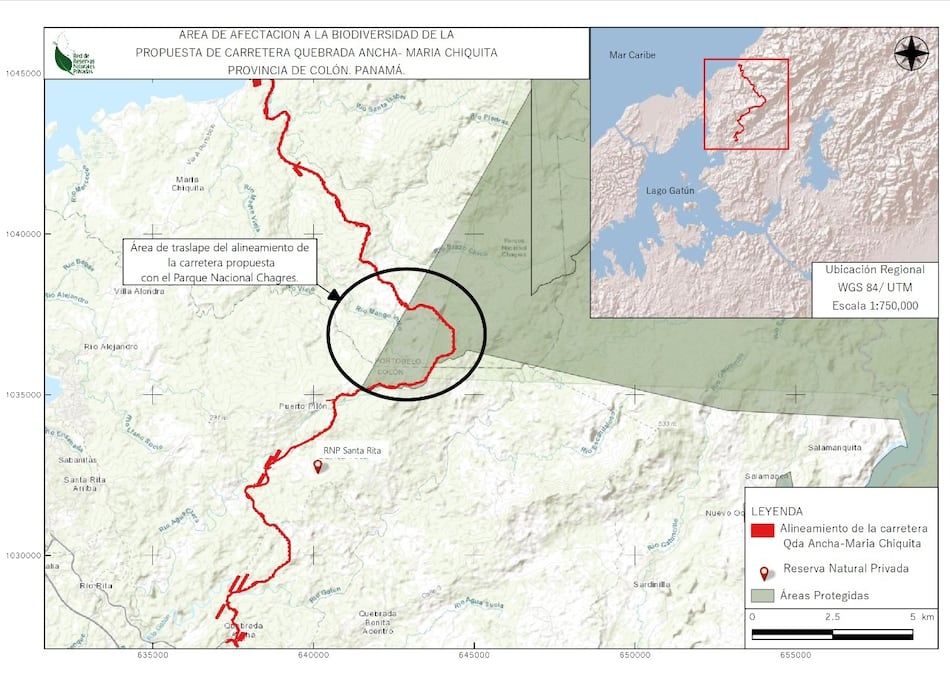 CIAM: ‘carretera entre Quebrada Ancha y María Chiquita pone en riesgo la biodiversidad’