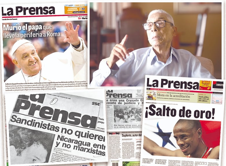 Francisco ‘Franqui’ Young, el lector centenario que nunca soltó ‘La Prensa’