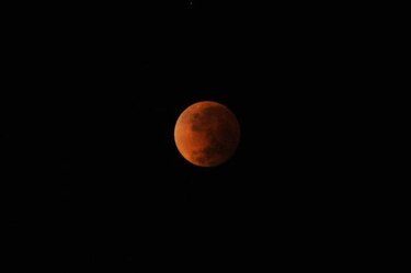 La luna roja se pudo ver en toda América