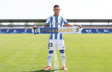 Leganés presenta a Bárcenas
