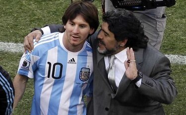 Maradona fue grabado en charla con Pelé: 'Messi no tiene personalidad'