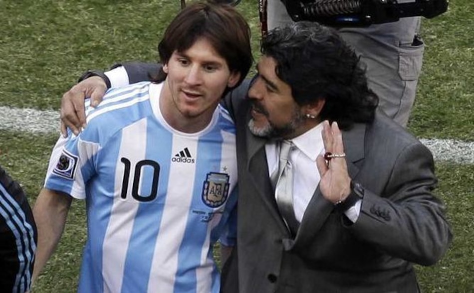 Maradona fue grabado en charla con Pelé: 'Messi no tiene personalidad'