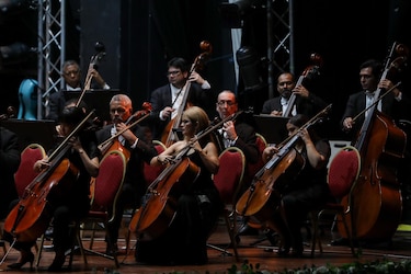 La Orquesta Sinfónica Nacional celebró 83 años de fundación con un concierto en el Teatro Balboa
