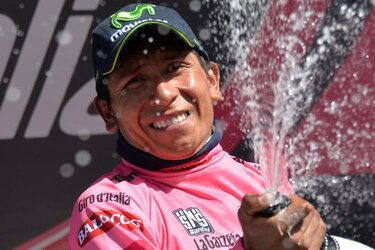 Nairo Quintana consigue primera victoria colombiana en el Giro de Italia