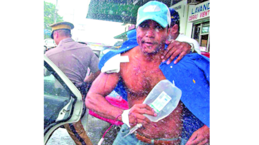 Supuesto pandillero se va de su residencia