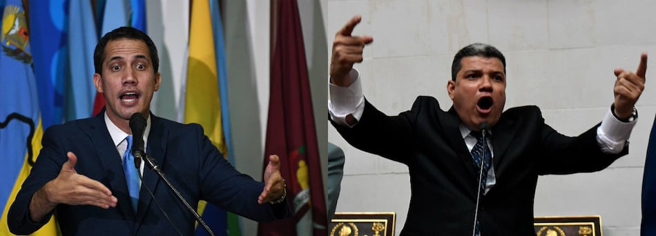 Guaidó y Parra pujan por control de la Asamblea Nacional venezolana