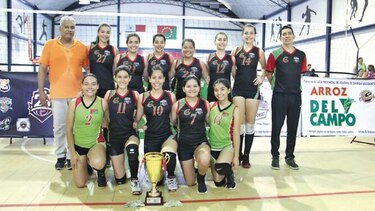 Chiriquí Oriente quedó campeón en el nacional de voleibol femenino Sub-23