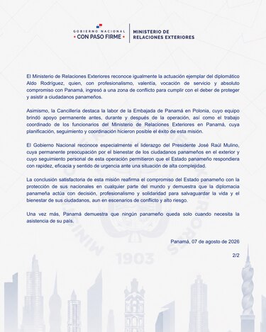 Dos panameños regresan este domingo tras atravesar la zona de guerra en Ucrania
