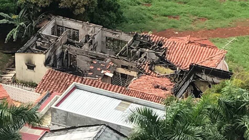 Incendio consume inmueble en La Cresta, Bella Vista