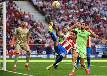 El Atlético es líder pese a empatar; Falcao regresa a LaLiga con gol