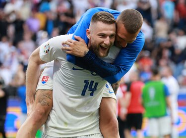 Eslovaquia sorprende en la Eurocopa y se impone ante Bélgica