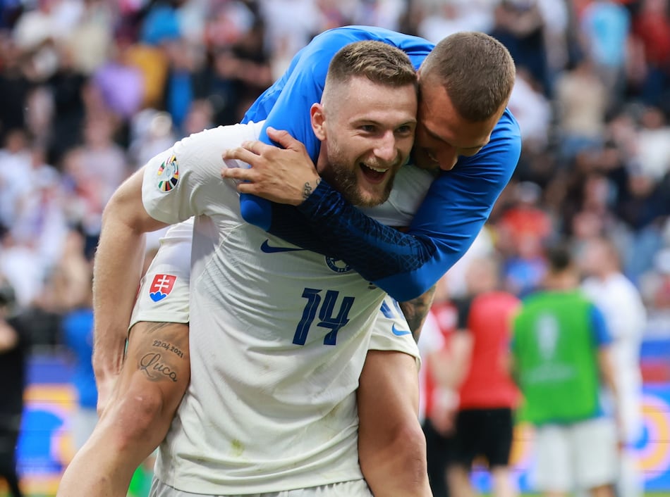 Eslovaquia sorprende en la Eurocopa y se impone ante Bélgica