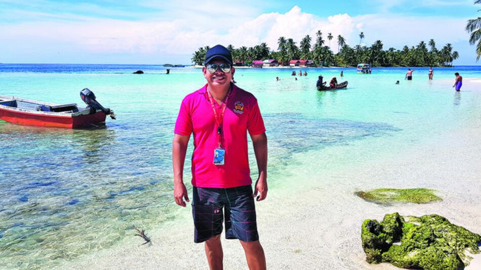 Un guía turístico con visión de aprender