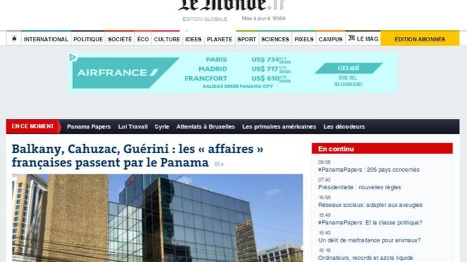 Crece lista de implicados tras publicación del Consorcio Internacional de Periodistas de Investigación