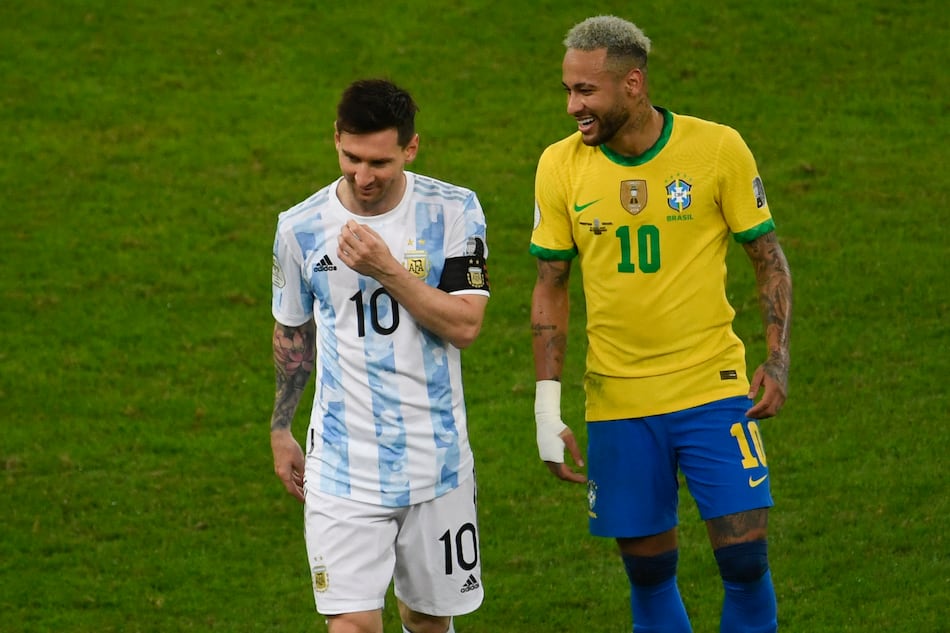 ‘Odio perder, pero disfruta del título’, le dice Neymar a Messi