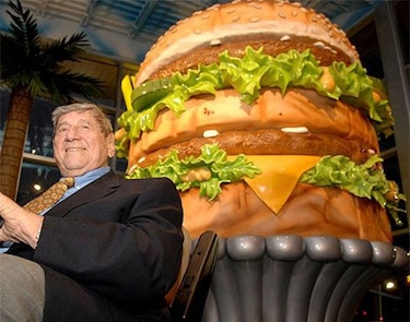 Muere el creador de la hamburguesa Big Mac de McDonald's
