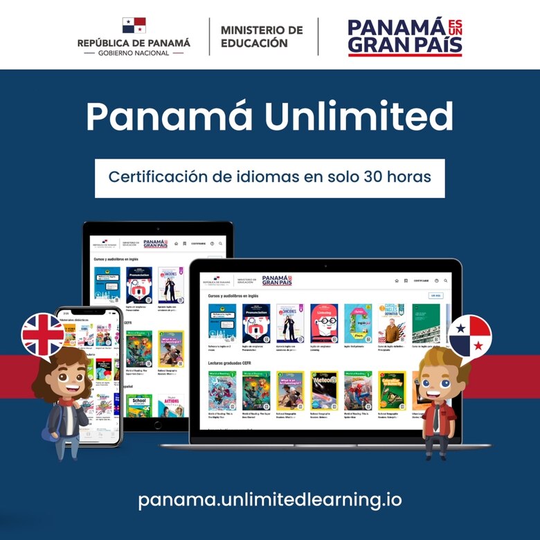 El Ministerio de Educación impulsa el conocimiento de competencias lingüísticas a través del proyecto ‘Panamá Unlimited’