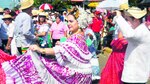 La pollera se tomó las calles del pueblo tableño