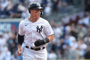 Aaron Judge rompe récord de Mark McGwire y llega a 350 jonrones en derrota de los Yankees
