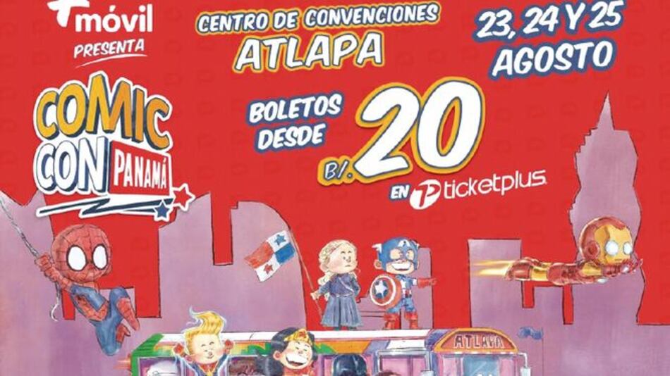 No se pierda la segunda edición del Comic Con Panamá