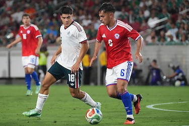 Chile frena el inicio de la era Rafa Márquez con una victoria 0-2 sobre México
