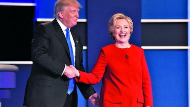 Debate entre Clinton y Trump es parodiado en LA TV