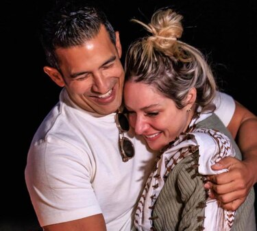 ‘Ella no paraba de llorar. Fue como lo tenía en mente’; Alberto Gaitán se compromete en Catar con Ana Karina Ábrego