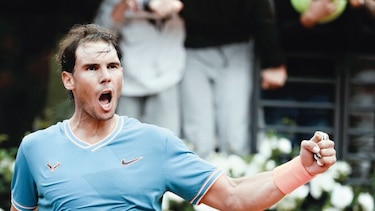 Rafa Nadal se venga de Tsitsipas y jugará la final de Roma ante Djokovic