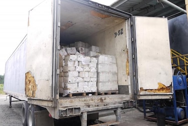 Decomisan medio millón de dólares en mercancía de contrabando
