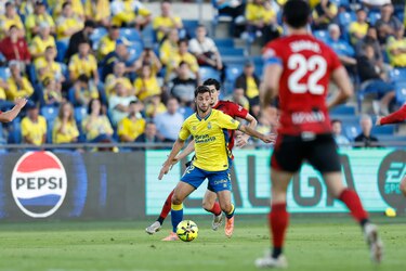 Las Palmas resiste con diez ante un inofensivo Mirandés; Cedeño no fue convocado