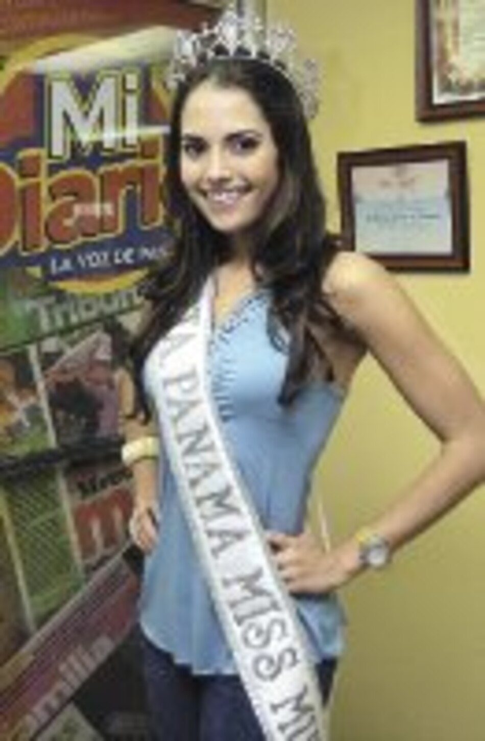 Bissot viaja al Miss Mundo