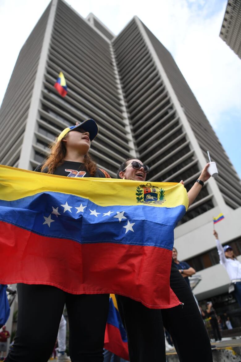 ‘Libertad’: el clamor de los venezolanos en Panamá en la jornada electoral