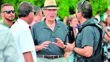 Clint Eastwood rueda película en Venecia