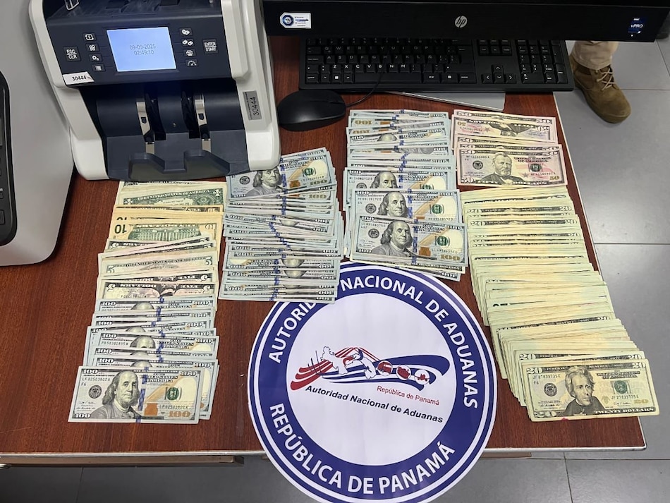 Aduanas retiene $28 mil a pasajeros que no cumplieron con declaración jurada