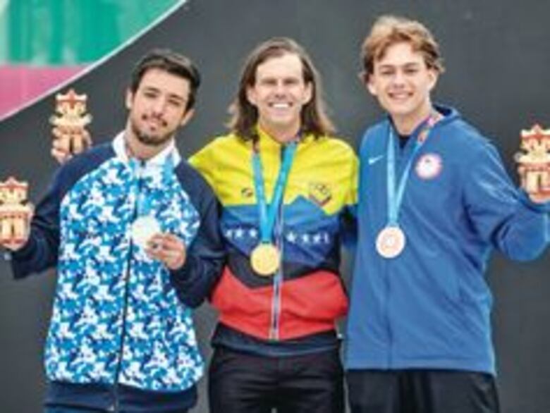 Los mejores trucos de Dhers: Venezuela gana en BMX libre