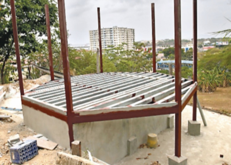 Obras de Mi Pueblito, en fase final