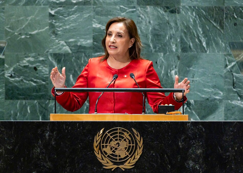 Dina Boluarte se declara ‘tranquila y satisfecha’ tras participar en la Asamblea de la ONU