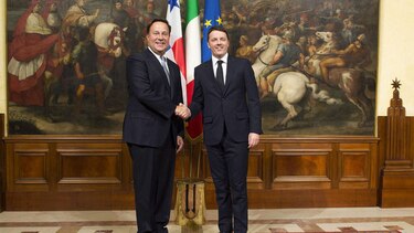 Varela sostiene encuentro con primer ministro italiano