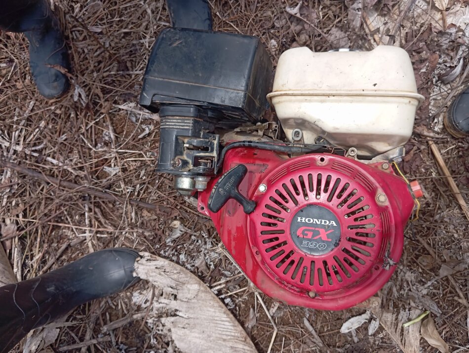 Restos de oro, motobombas y ocho campamentos: lo que encontraron las autoridades en operativo contra la minería ilegal