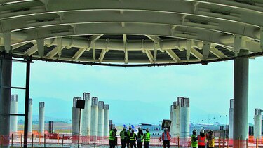 Construcción de terminal aérea entra en fase crítica