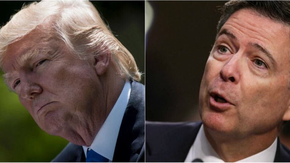 Donald Trump acusa a James Comey de ser un 'cobarde'