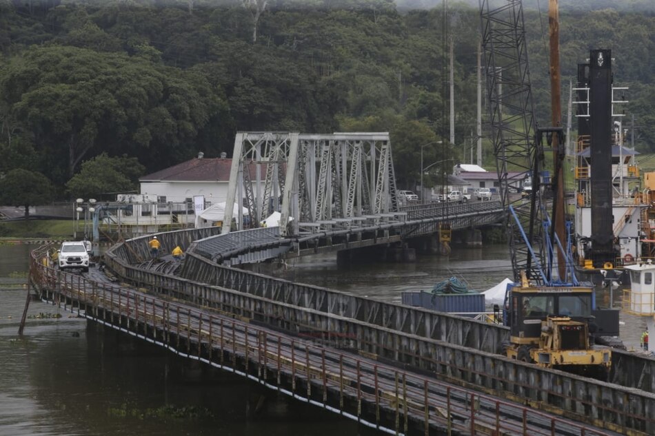 Ferrocarril iniciará operaciones el lunes tras reparación del puente de Gamboa