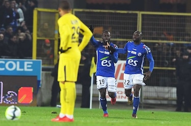 El PSG dsufre en Estrasburgo su primera derrota de la temporada