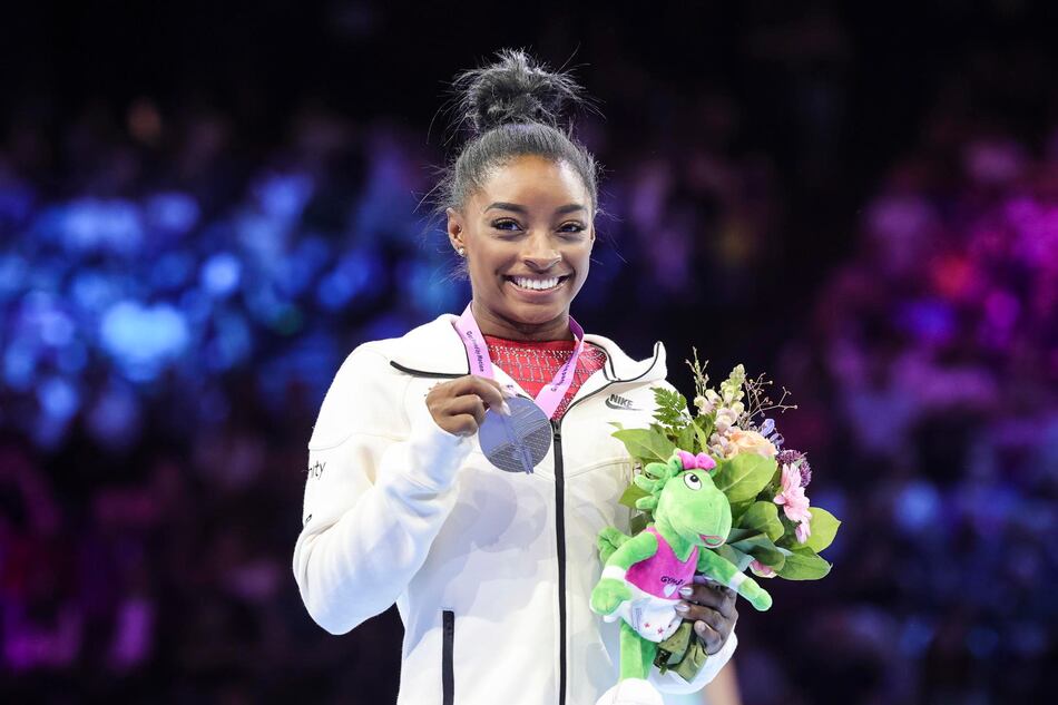 Simone Biles debe conformarse con la plata en salto tras errar en el ‘Biles II’