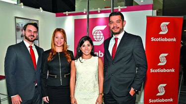 Scotiabank participó en la expo comercial de Acobir