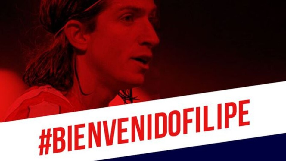 El brasileño Filipe Luis vuelve al Atlético Madrid