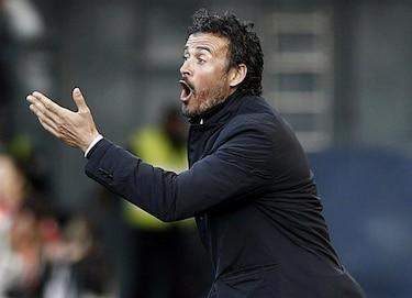 Barcelona se reúne con el técnico Luis Enrique