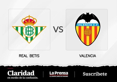 Valencia busca la oportunidad de romper el cero ante Real Betis