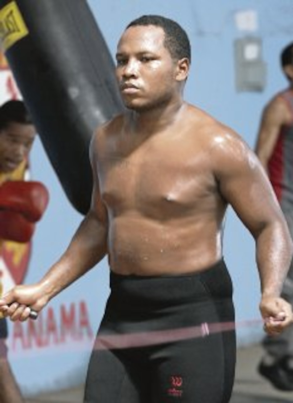 El Loco Mosquera sigue entrenando