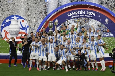 Argentina suma su decimosexta Copa América